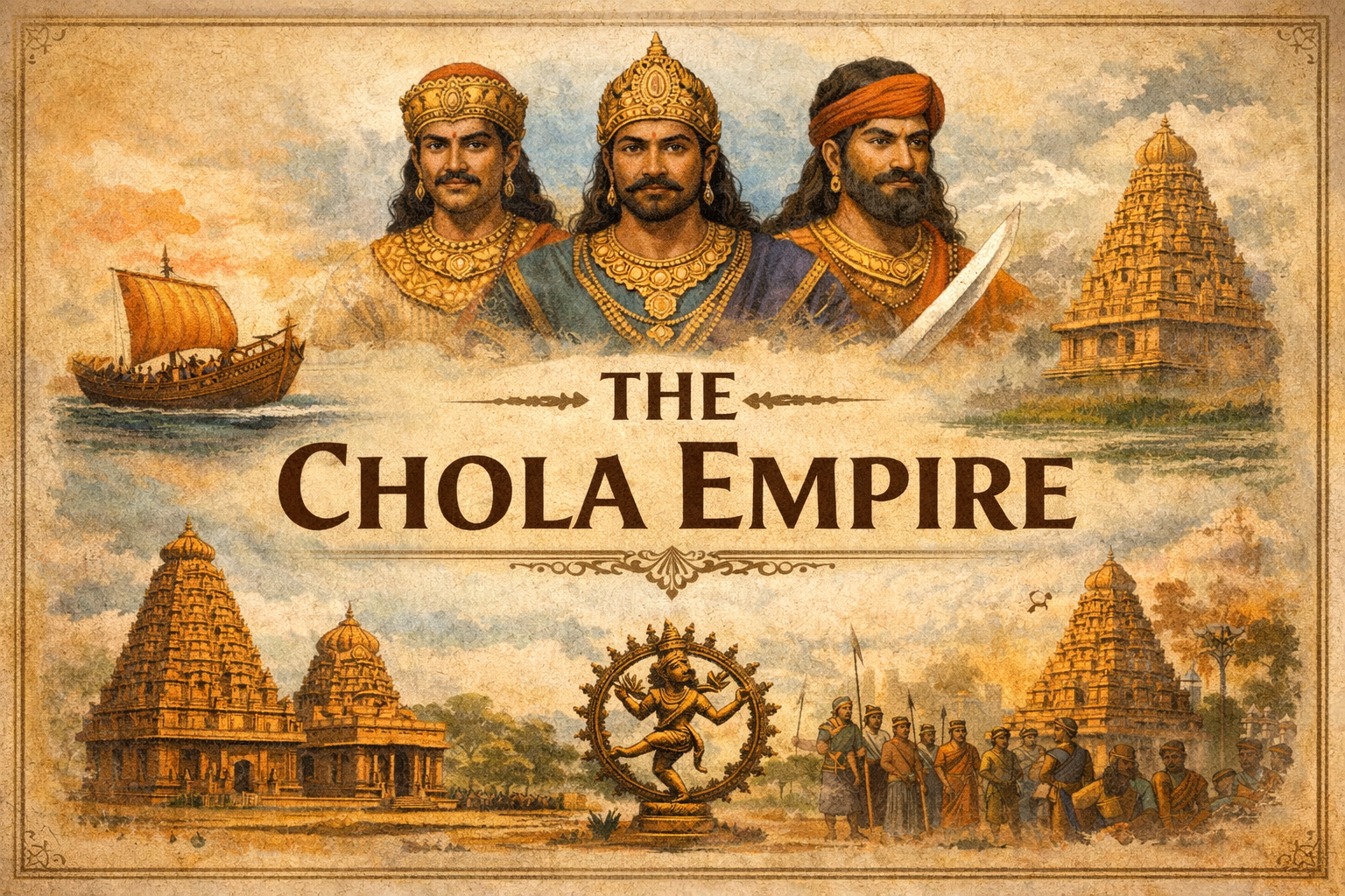 The Chola Empire: Rise, Maritime Power, Administration, Culture and Decline
