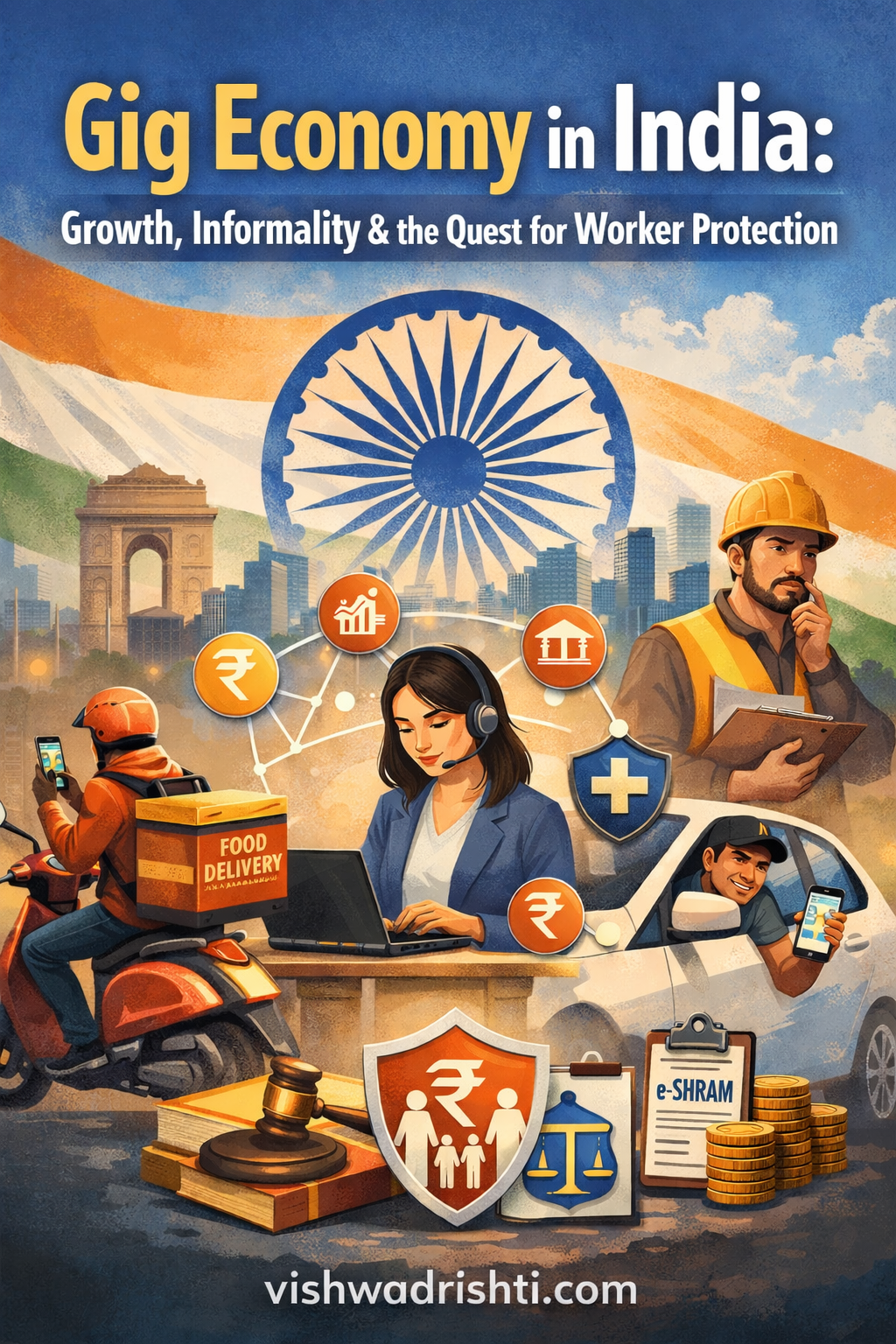 Gig Economy in India: Growth, Informality and the Quest for Worker Protection